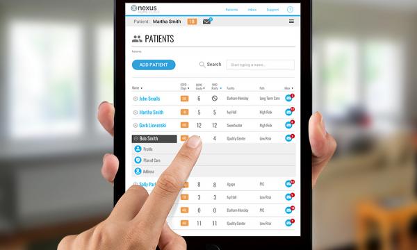NEXUS, a disease management platform for Encore Healthcare